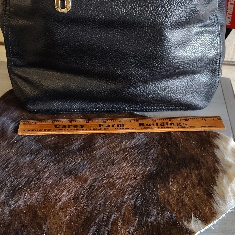 Montana West PU pebble leather black hobo bag with extra zip pouch